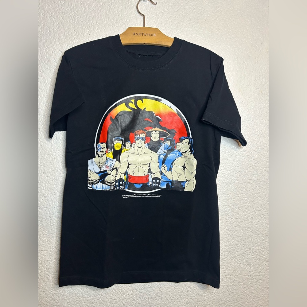 VTG RARE 1992 MORTAL KOMBAT RULES SECRET CODES MIDWAY GRAPHIC SHIRT MENS S VNDS